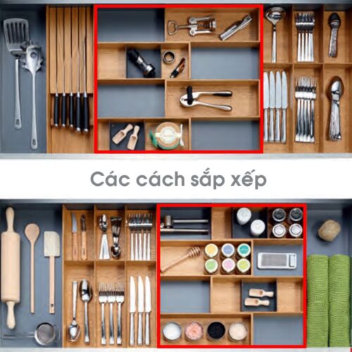 Phụ kiện chia ngăn Fineline cho hộc tủ Hafele 556.05.413