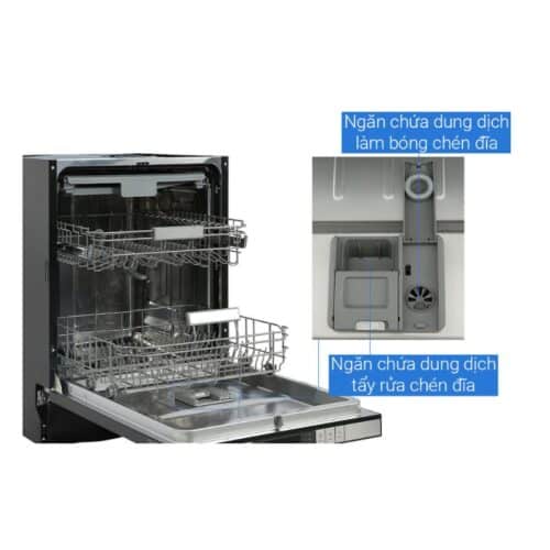 Máy rửa chén bán âm Hafele HDW-SI60AB 538.21.320