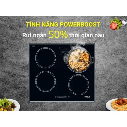 Tính năng Bếp điện 4 vùng nấu Hafele 536.01.781
