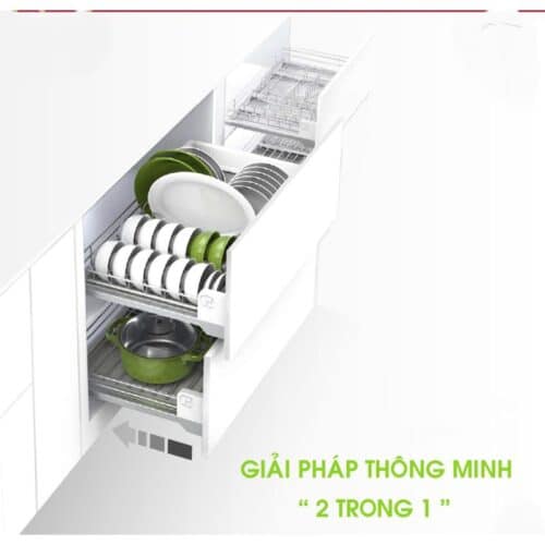 Giá bát đĩa cho ngăn kéo trên Hafele 545.14.929 3 Tính năng rổ bát đĩa cho ngăn kéo trên Hafele 545.14.929
