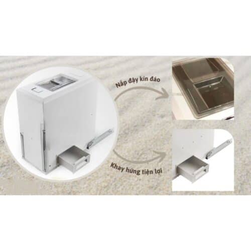 Tính năng thùng đựng gạo 30kg Hafele 549.32.753