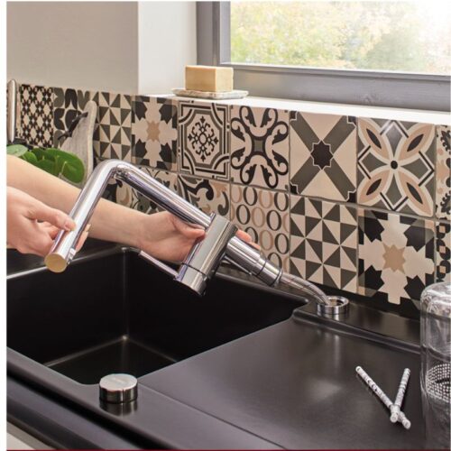 Vòi rửa bát inox Hafele Linus-S 565.68.250