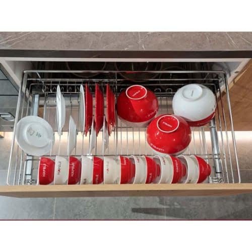 Ảnh thực tế bộ rổ chén đĩa CAPPELLA Cucina 549.08.006 Inox 304