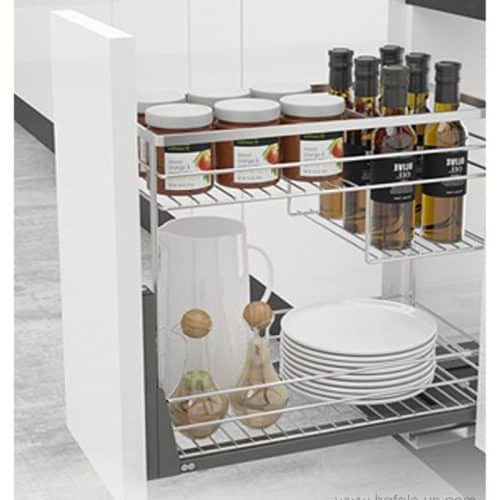 Ảnh thực tế bộ rổ gia vị SONATA Cucina 549.20.033 Inox 304