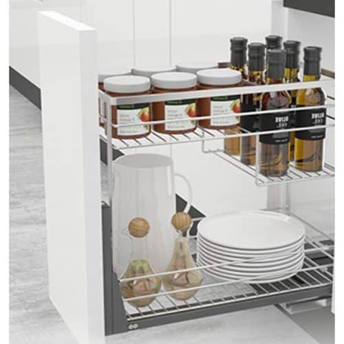 Bộ rổ gia vị SONATA Cucina 549.20.233 mạ chrome 3 Ảnh thực tế bộ rổ gia vị SONATA Cucina 549.20.233 mạ chrome