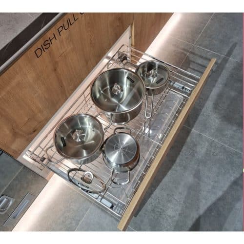 Ảnh thực tế bộ rổ xoong nồi CAPPELLA Cucina 549.08.025 Inox 304