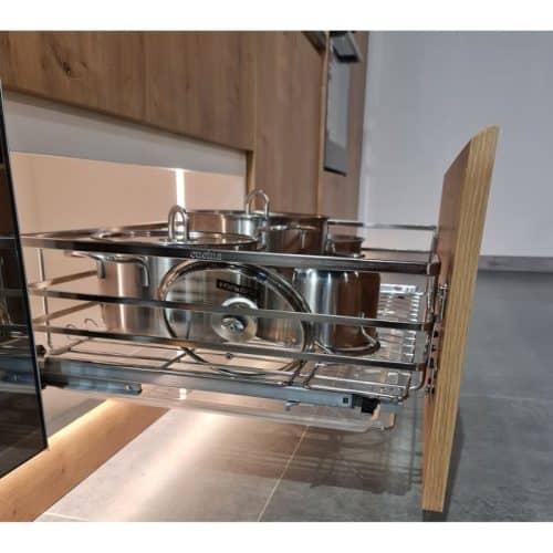 Ảnh thực tế bộ rổ xoong nồi CAPPELLA Cucina 549.08.025 Inox 304