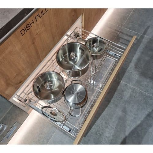 Ảnh thực tế bộ rổ xoong nồi CAPPELLA Cucina 549.08.026 Inox 304