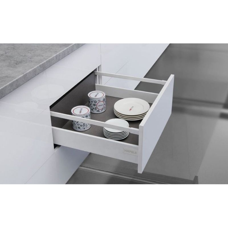 Ảnh thực tế ray hộp Hafele 552.79.785 Alto B199 500mm trắng, nắp kim loại Ảnh thực tế ray hộp Hafele 552.79.785 Alto B199 500mm trắng, nắp kim loại