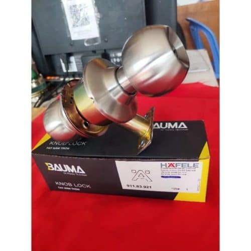 Khóa tay nắm tròn Bauma 911.83.921 6 Ảnh thực tế khóa tay nắm tròn Bauma 911.83.921