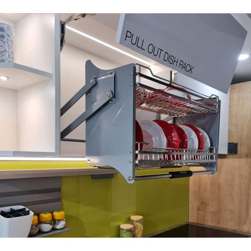 Ảnh thực tế rổ chén đĩa di động lướt dẹt LENTO Cucina 504.76.014 Inox 304 Ảnh thực tế rổ chén đĩa di động lướt dẹt LENTO Cucina 504.76.014 Inox 304