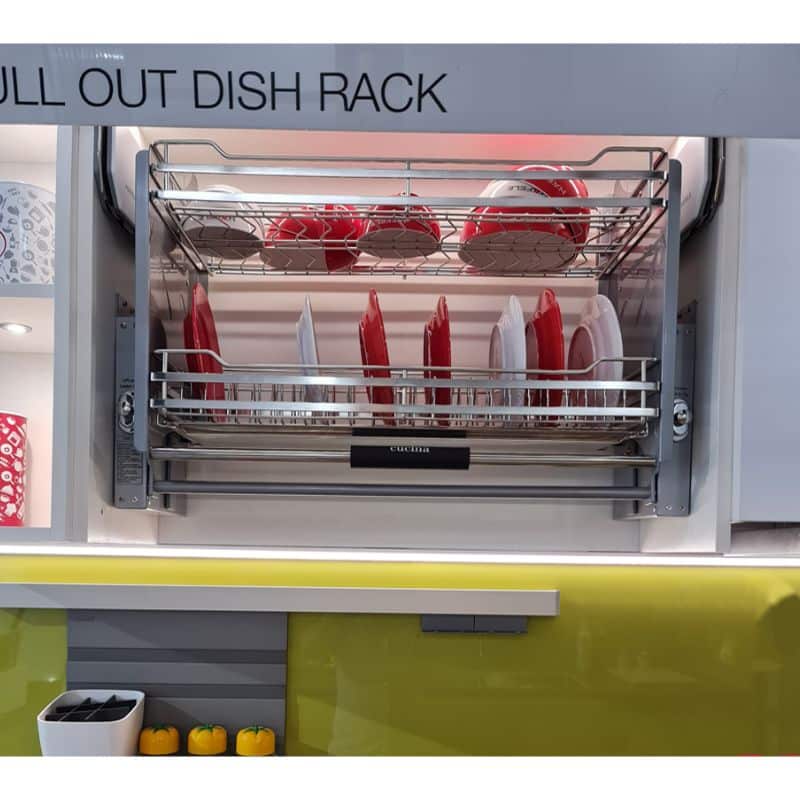 Ảnh thực tế rổ chén đĩa di động lướt tròn LENTO Cucina 504.76.205 mạ chrome Ảnh thực tế rổ chén đĩa di động lướt tròn LENTO Cucina 504.76.205 mạ chrome