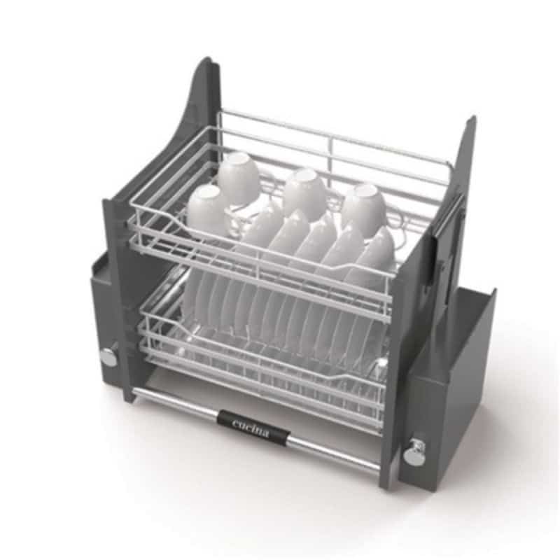 Ảnh thực tế rổ chén đĩa di động lướt tròn LENTO Cucina 504.76.205 mạ chrome Ảnh thực tê rổ chén đĩa di động lướt tròn LENTO Cucina 504.76.205 mạ chrome