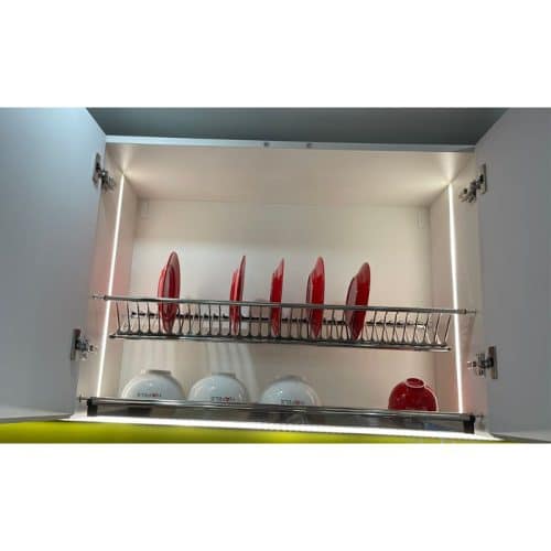 Giá bát đĩa không khung PRESTO Cucina 544.40.028 Inox 304 4 Ảnh thực tế rổ chén đĩa không khung PRESTO Cucina 544.40.028 Inox 304