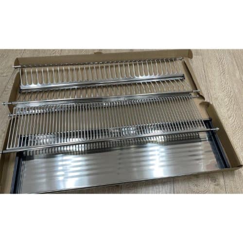 Giá bát đĩa không khung PRESTO Cucina 544.40.028 Inox 304 3 Ảnh thực tế rổ chén đĩa không khung PRESTO Cucina 544.40.028 Inox 304
