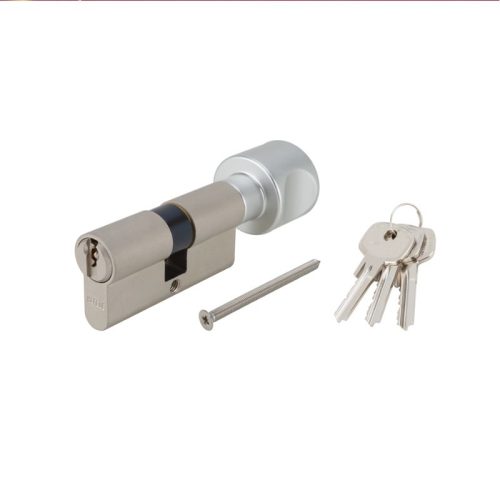 Ruột khóa 1 đầu chìa 1 đầu vặn Hafele 916.01.007, 63mm Đồng thau 4 Ảnh thực tế ruột khóa 1 đầu chìa 1 đầu vặn Hafele 916.01.007, 63mm Đồng thau