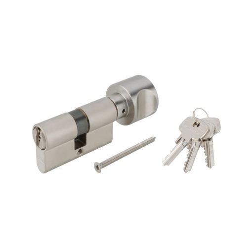 Ảnh thực tế ruột khóa 1 đầu chìa 1 đầu vặn Hafele 916.08.705, 91mm Đồng thau