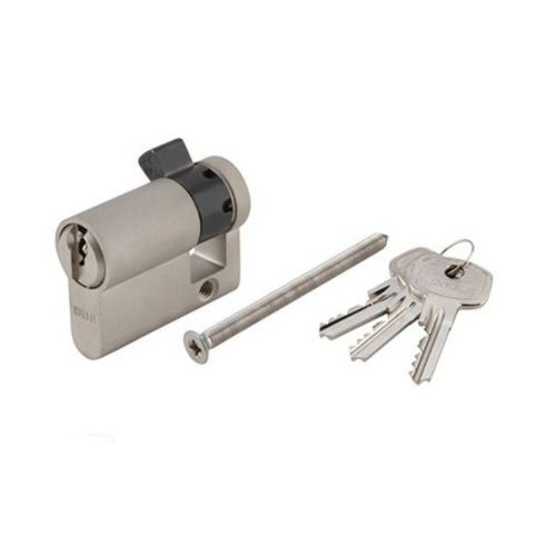 Ảnh thực tế ruột khóa 1 đầu Hafele 916.96.107, 40mm Đồng thau