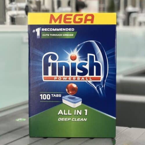 Ảnh Viên rửa bát Finish All In One 100 viên
