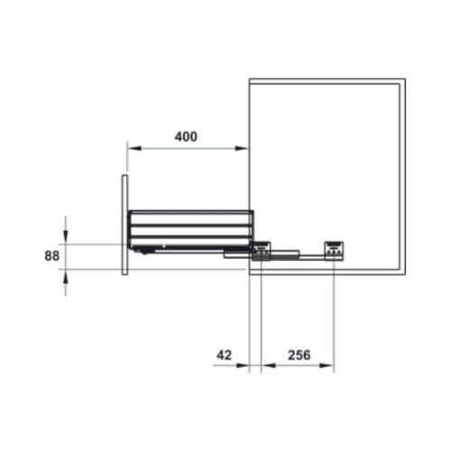 Thiết kế của Bộ rổ chén đĩa CAPPELLA Cucina 549.08.207 mạ chrome