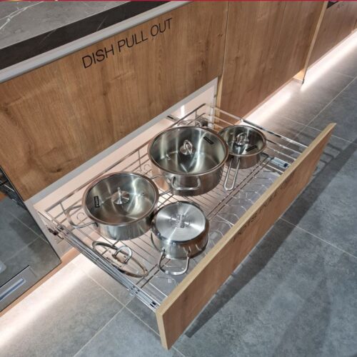 Hình ảnh bộ rổ xoong nồi Cappella Cucina 549.08.225 mạ chrome