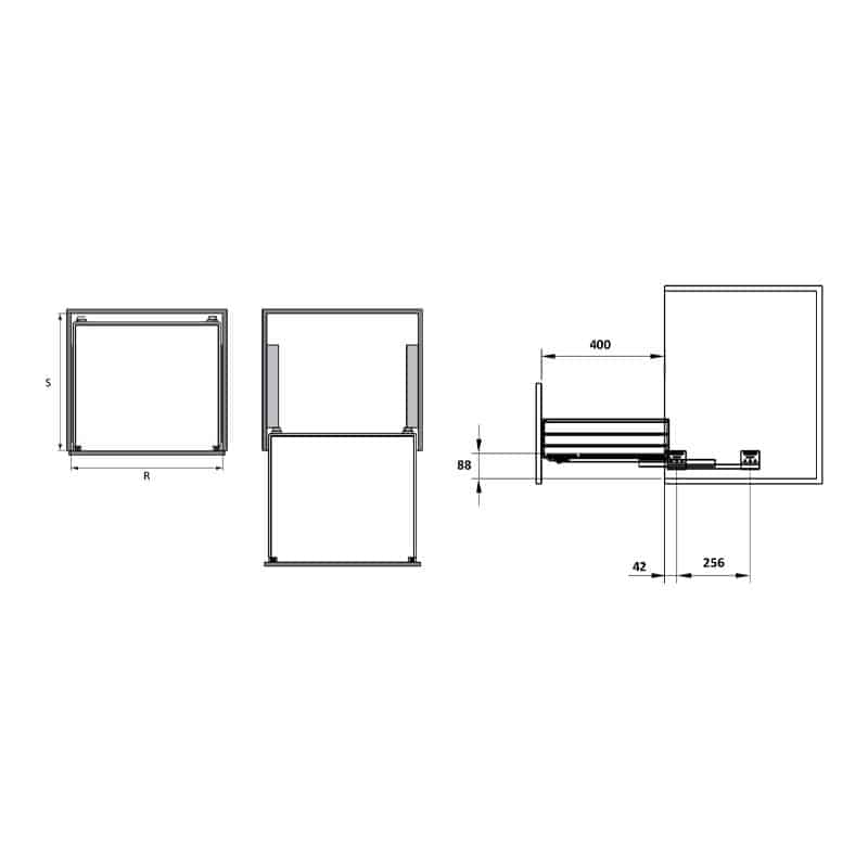 Kích thước bộ rổ xoong nồi CAPPELLA Cucina 549.08.024 Inox 304 Kích thước bộ rổ xoong nồi CAPPELLA Cucina 549.08.024 Inox 304