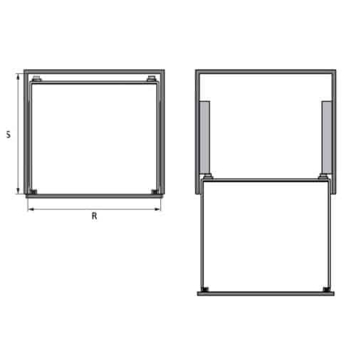 Lắp đặt bộ rổ chén đĩa CUCINA CAPPELLA 549.08.144 600mm Inox 304