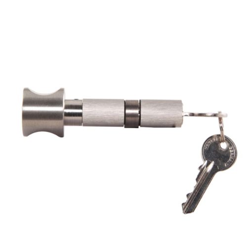 Mặt sau ruột khóa 1 đầu chìa 1 đầu vặn Hafele 916.96.542, 100mm Đồng thau