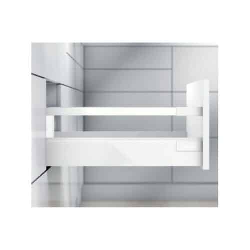 Ray hộp Hafele 550.85.365 Antaro X2 giảm chấn đen 30kg C 196mm 3 Ảnh Ray hộp Hafele 550.85.365