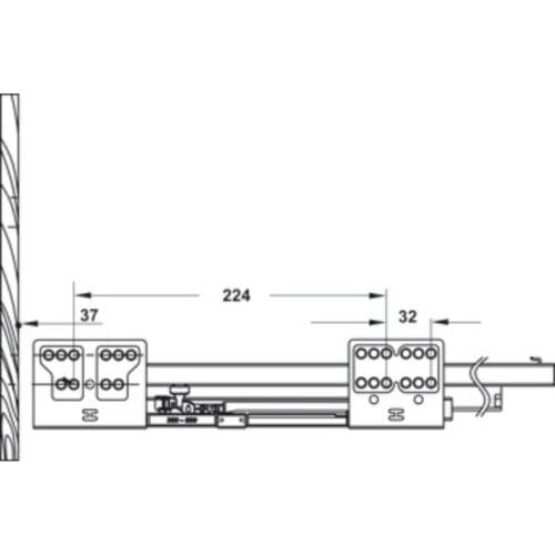 Ray hộp kính Hafele 552.03.095 Alto giảm chấn màu xám H84xD500mm 6 Ray hộp kính Hafele 552.03.095 Alto giảm chấn màu xám H84xD500mm (4)