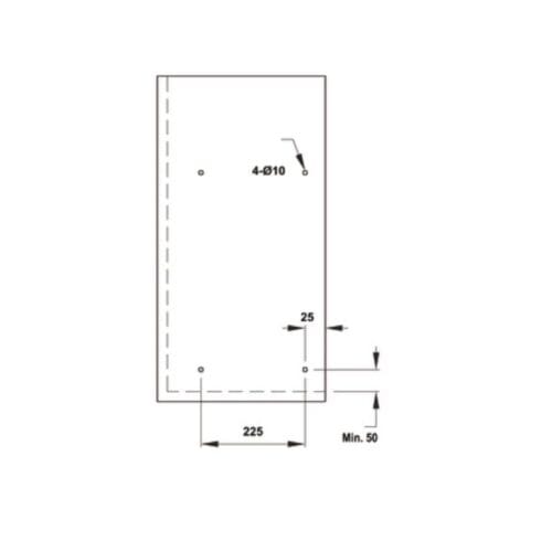 Giá bát đĩa không khung PRESTO Cucina 544.40.028 Inox 304 7 Thiết kế của Rổ chén đĩa không khung PRESTO Cucina 544.40.028 Inox 304
