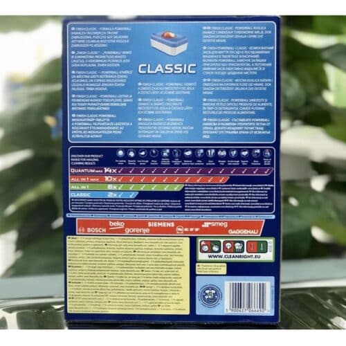 Thông tin Viên rửa chén bát Finish 100 viên Classic