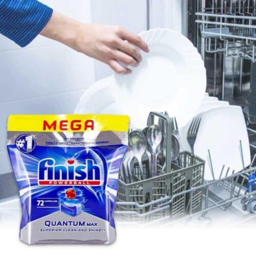 Tính năng Viên rửa bát Finish Quantum Max 72 viên
