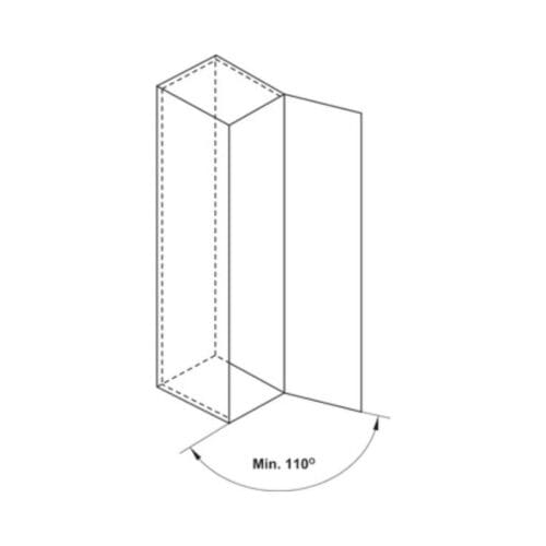 Thiết kế của Tủ cao 6 tầng DOLCE Cucina 548.65.032 Inox 304
