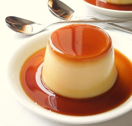 Làm bánh flan bằng nồi chiên không dầu