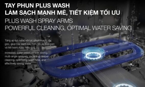 Máy rửa bát Häfele có tốt không ? Có rửa sạch bát đĩa không? 5 Máy rửa bát Häfele có khả năng làm sạch bát đĩa ở mọi mức độ bẩn và khử khuẩn tới 99% vi khuẩn