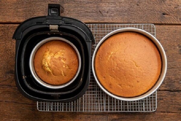 Cách làm bánh bông lan bằng nồi chiên không dầu