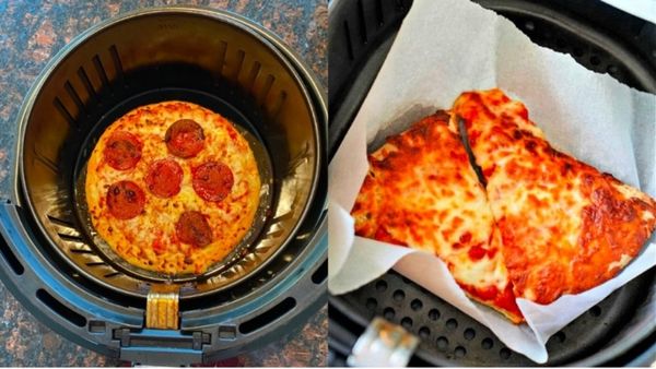 4 Cách làm pizza bằng nồi chiên không dầu dễ làm chuẩn vị Ý 8 Cách làm pizza bò dứa tại nhà