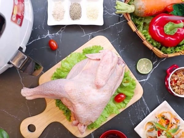 Nguyên liệu khi nướng