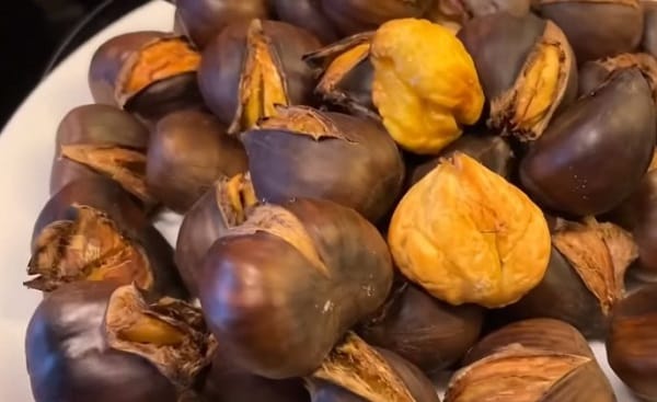 Cách nướng hạt dẻ bằng nồi chiên không dầu