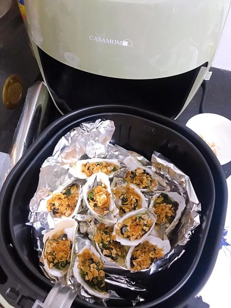 Tại sao nên nướng hàu bằng nồi chiên không dầu