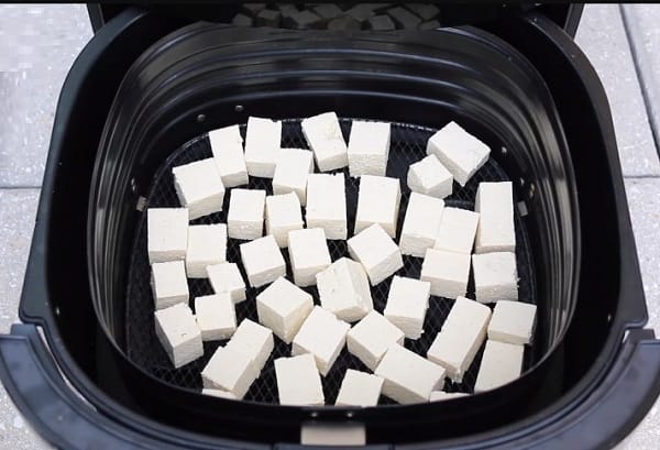 Cách rán đậu bằng nồi chiên không dầu