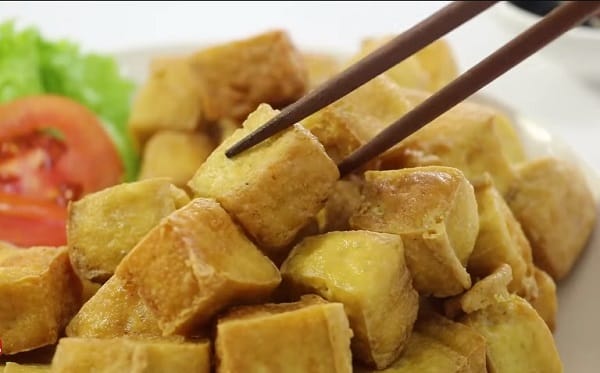 Cách rán đậu bằng nồi chiên không dầu