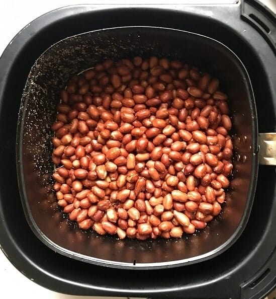 Cách rang lạc bằng nồi chiên không dầu