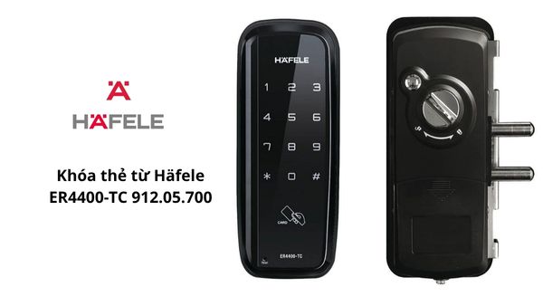Khóa thẻ từ Häfele loại nào tốt? Top 3 loại tốt nhất 9 Khóa thẻ từ Häfele ER4400-TC 912.05.700