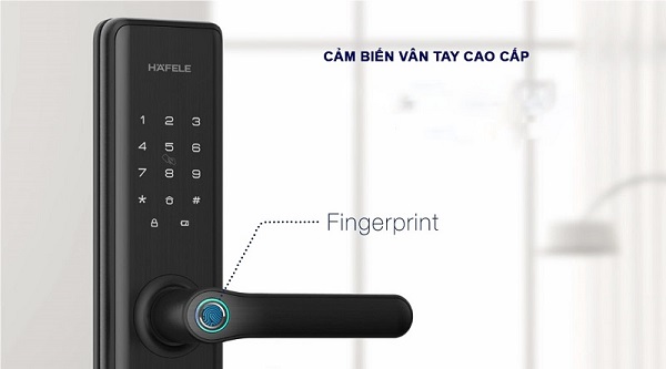 Khóa điện tử Häfele mở bằng vân tay