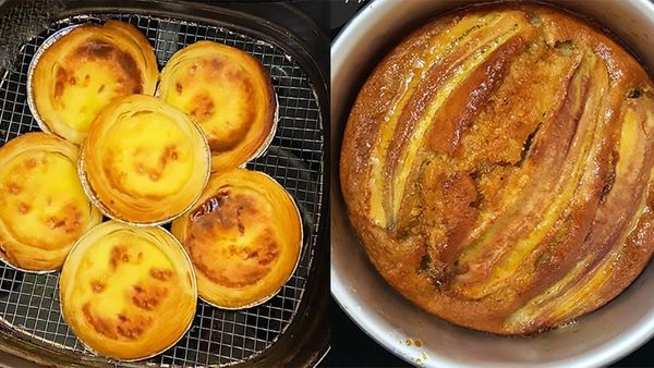 Làm bánh chuối bằng nồi chiên không dầu