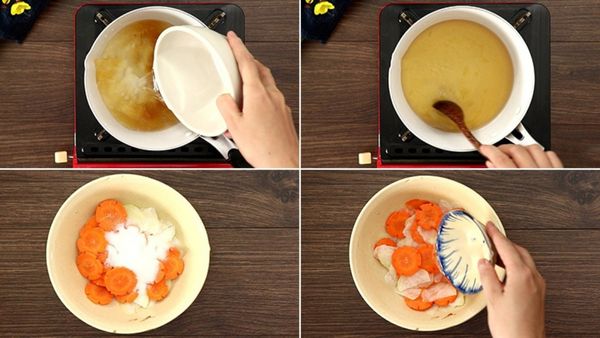 Làm bún chả chuẩn vị bằng nồi chiên không dầu