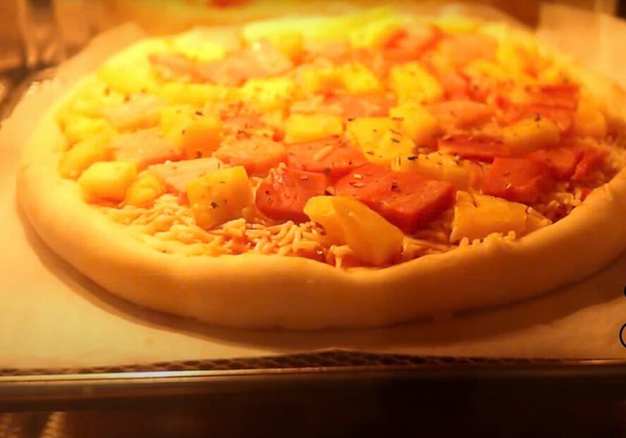 4 Cách làm pizza bằng nồi chiên không dầu dễ làm chuẩn vị Ý 10 Làm pizza gà phô mai bằng nồi chiên không dầu