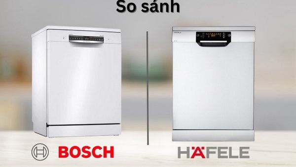 Máy rửa bát Häfele có tốt không ? Có rửa sạch bát đĩa không? 14 so sanh may rua bat hafele va bosch